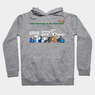 Electrical and electronic Hoodie